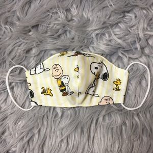 Kids Ages 3-5 Charlie Brown Face Mask